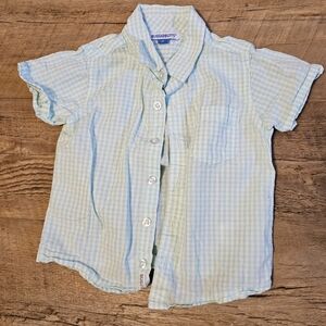 Boys Ruggedbutts checkered button down shirt 3T